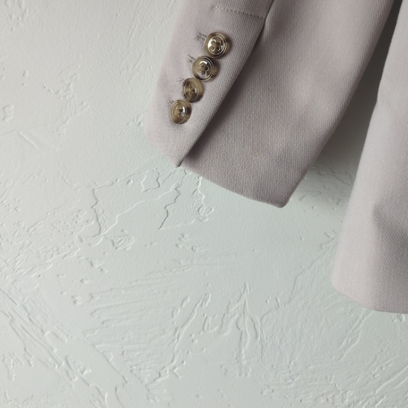 Cream Women's Oversized Spring Blazer - Picture 2 of 4